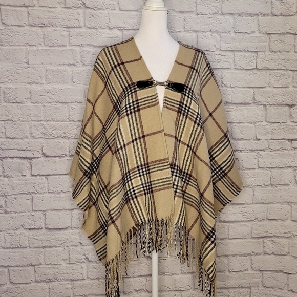 BUFFALO CHECK  LONG PONCH HOOK SNAP CLOSURE - Picture 7 of 7